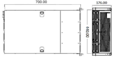 19”标准上架4U AI服务器安装
