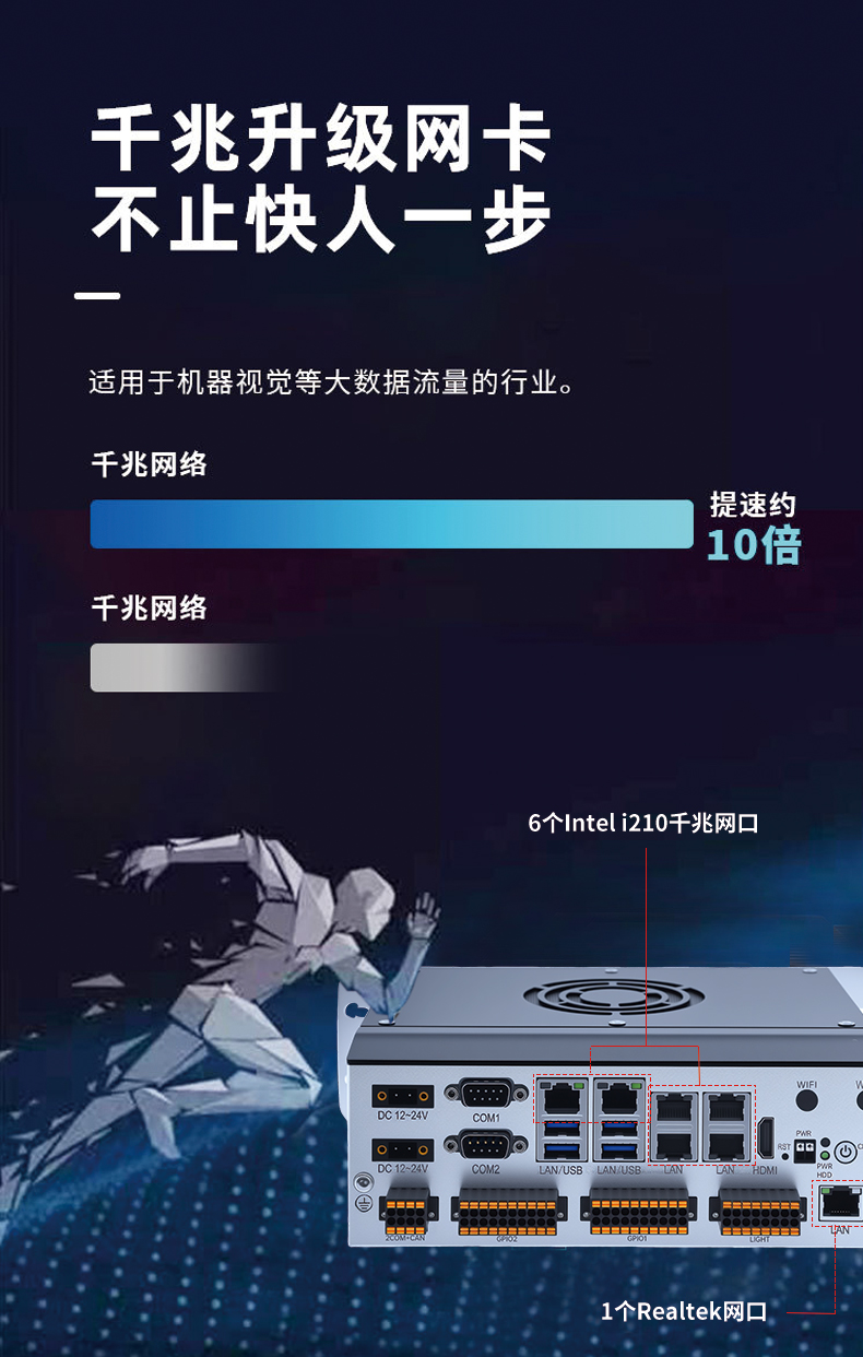 全铝全密闭BOX工控机  MIS-EPIC07-GPLI