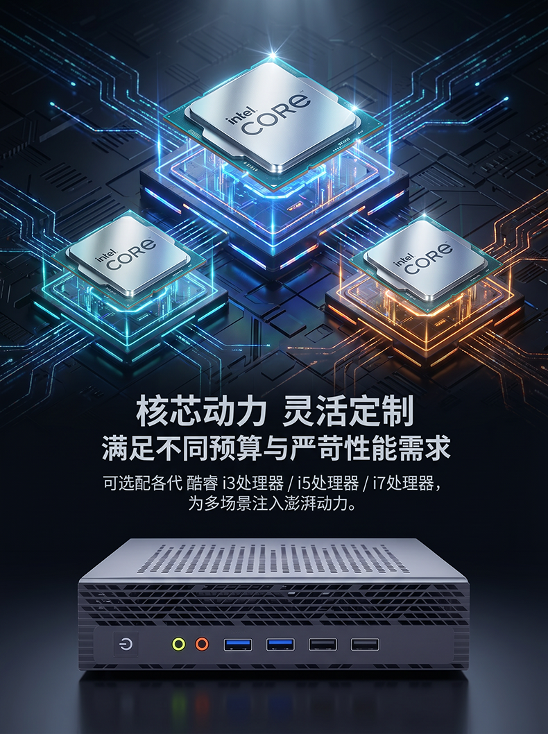 小龙虾迷你电脑 MIS-ITX09