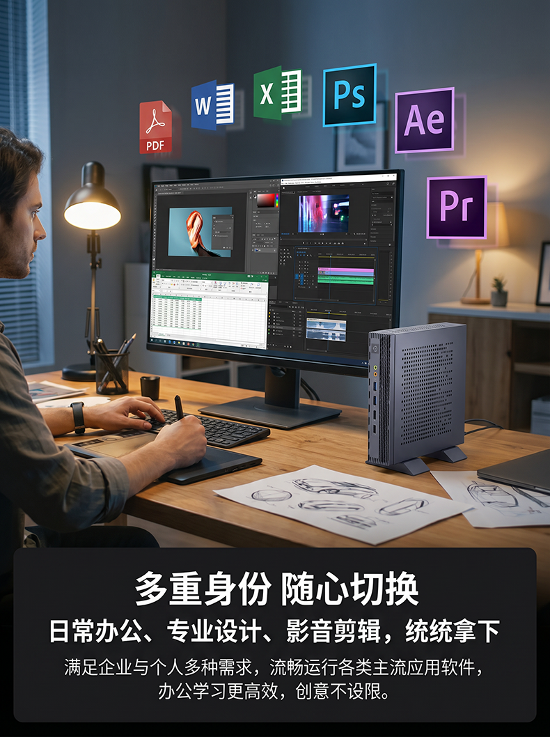 小龙虾迷你电脑 MIS-ITX09