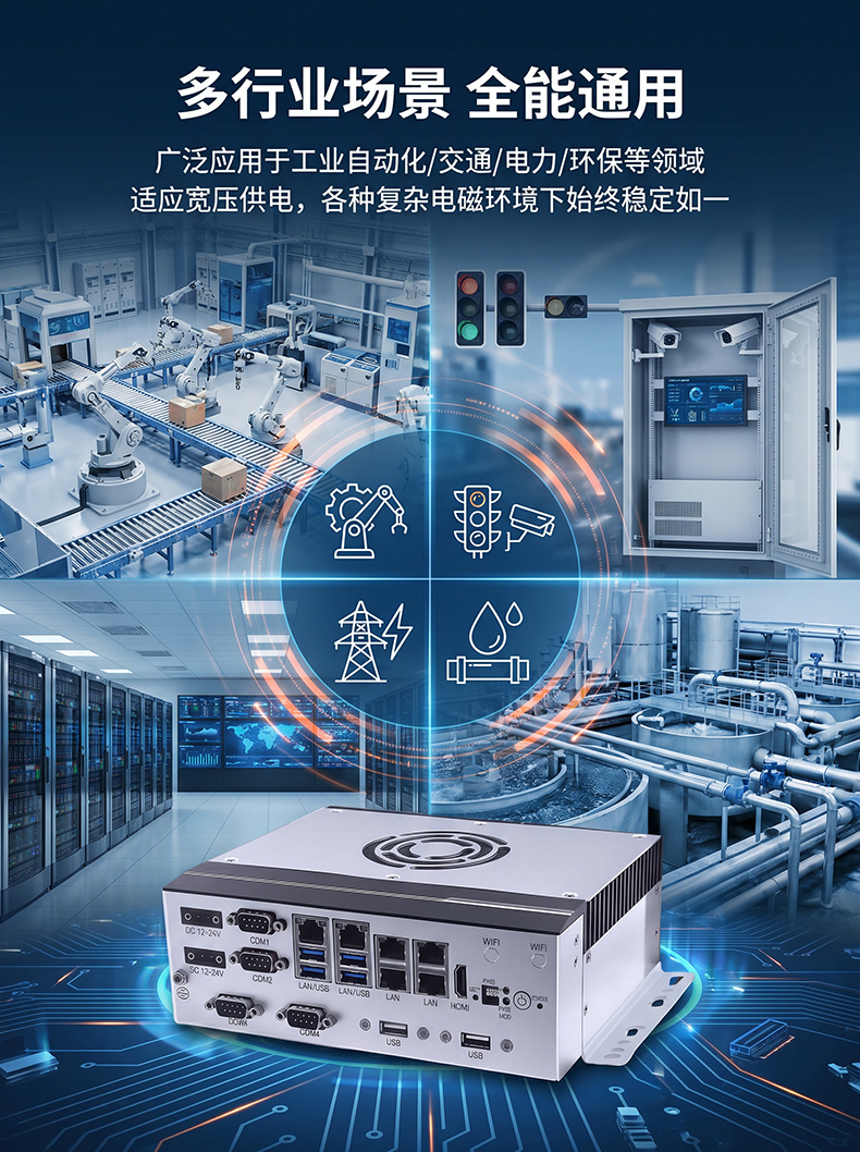 全铝全密闭BOX工控机