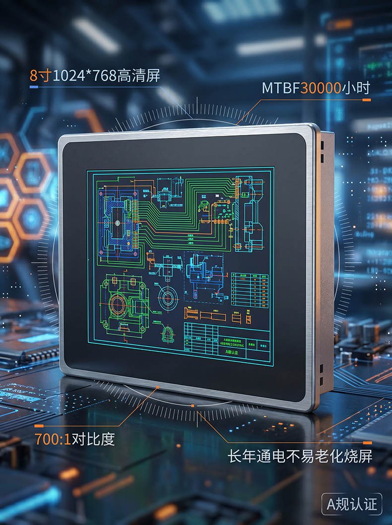 PLM-0802 8寸工业显示器