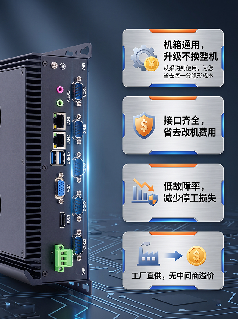 铝型材BOX工控机