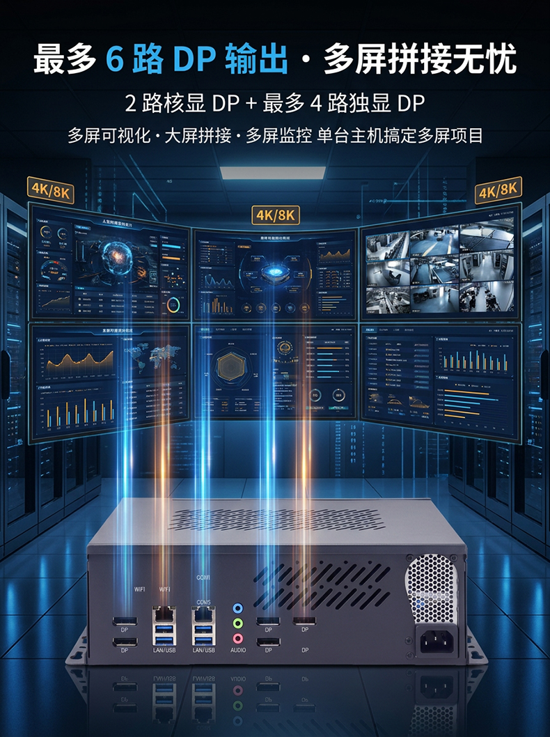 嵌入式AI边缘计算盒子MIS-H610MXM