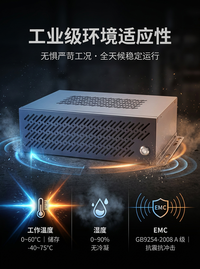 嵌入式AI边缘计算盒子MIS-H610MXM