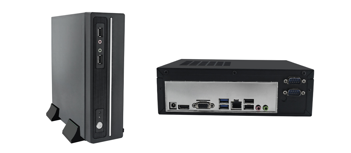 MIS-ITX10 嵌入式工控机，迷你电脑小主机、云终端，支持各代ITX主板