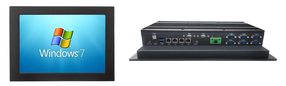 15寸电阻触摸无风扇工业平板电脑  IPPC-1503FL-4L